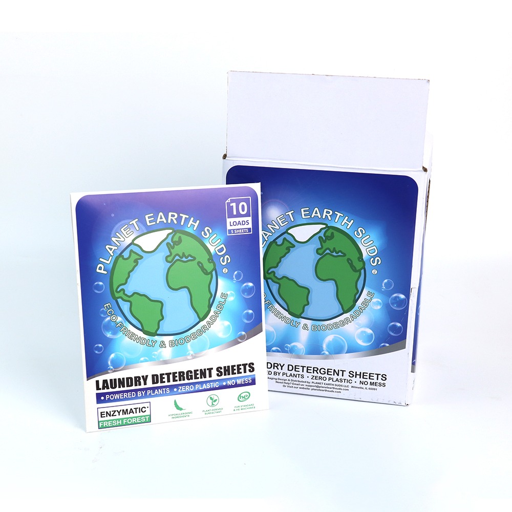 Planet Earth Suds Laundry Detergent Sheets - 10 Loads
