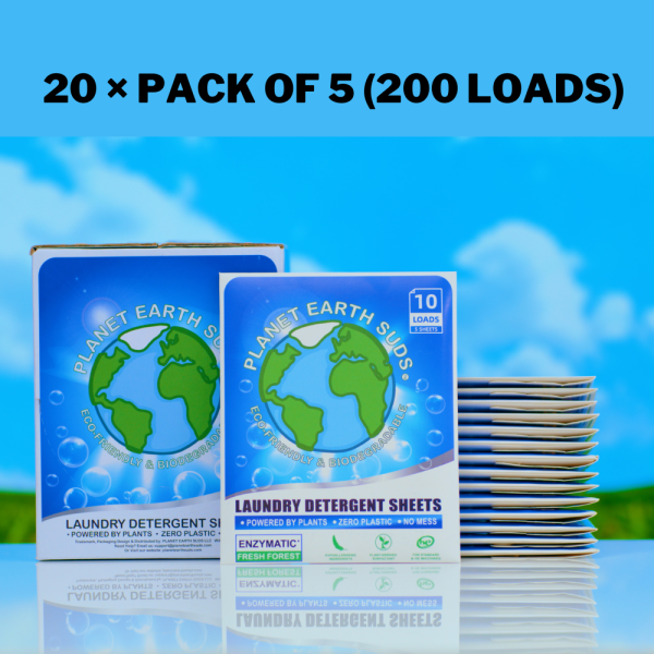 20 × Pack of 5 (200 Loads)